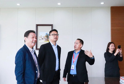 快訊 | 熱烈歡迎吳涇鎮(zhèn)領(lǐng)導(dǎo)蒞臨寶開指導(dǎo)工作！